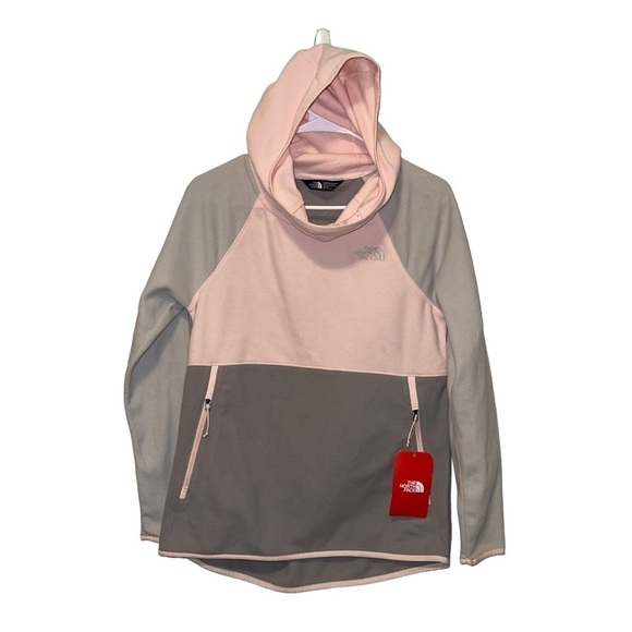 NWT The North Face Glacier Fleece Pullover Hoodie Women Size XS - Picture 2 of 8
